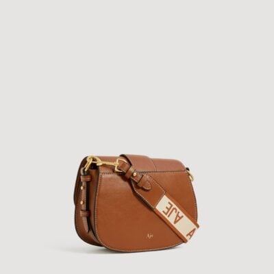 Aje Viva Small Saddle Bag — SPICED CHAI - Image 2