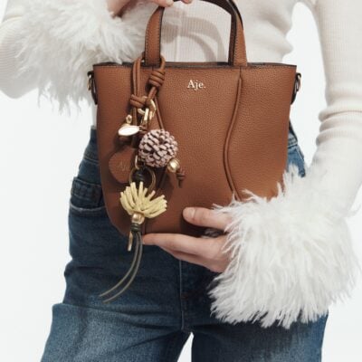 Aje Untold Mini Tote — SPICED CHAI - Image 2