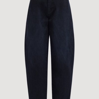 Aje Tully Bubble Crop Jean — BLACK - Image 2