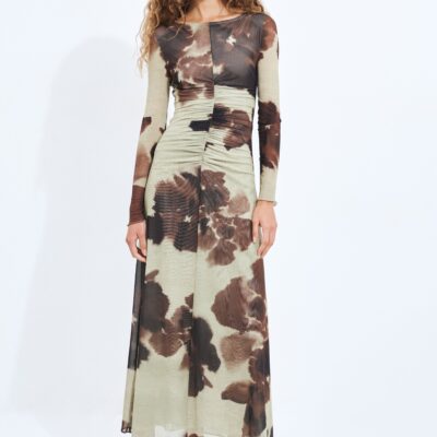 Aje Stella Mesh Maxi Dress — BOTANIC FLORAL - Image 1