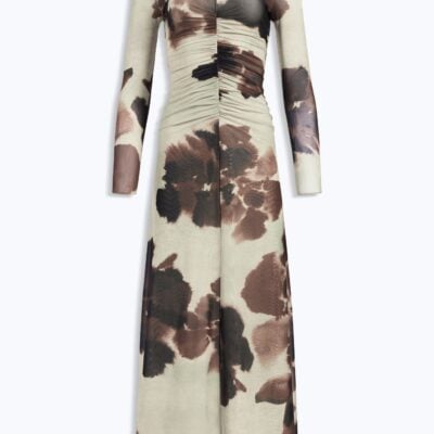 Aje Stella Mesh Maxi Dress — BOTANIC FLORAL - Image 2