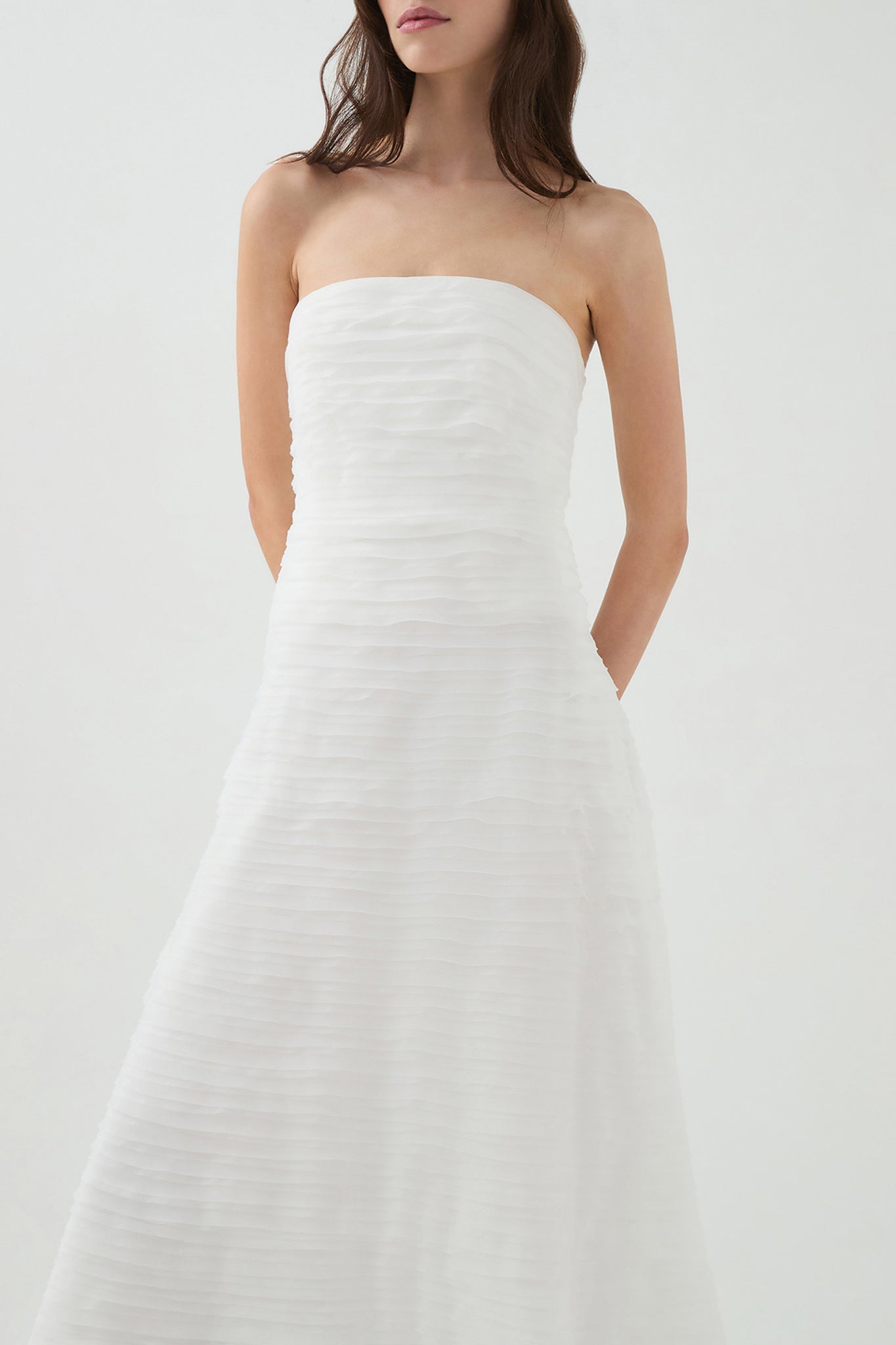 MNAJE260726191406062_3 Aje Soundscape Maxi Dress — IVORY - Image 3
