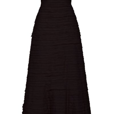 Aje Soundscape Maxi Dress — BLACK - Image 2