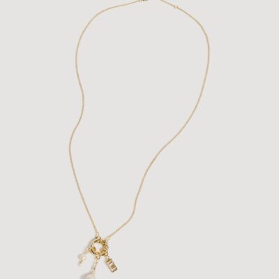Aje Song Charm Necklace — GOLD - Image 1