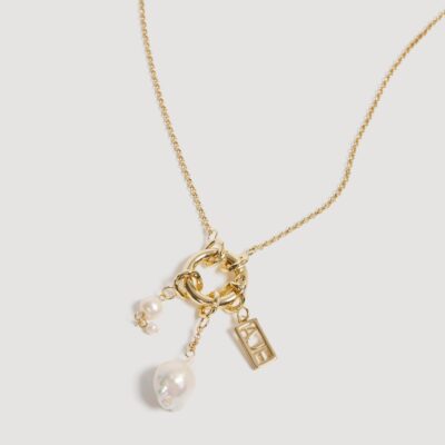 Aje Song Charm Necklace — GOLD - Image 2