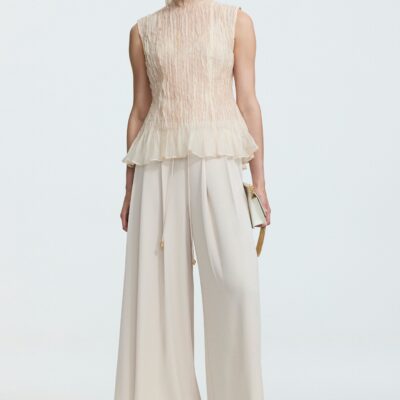 Aje Soloist Top — COCONUT CREAM - Image 1