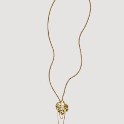 Aje Sierra Necklace — GOLD/PEARL - Image 1