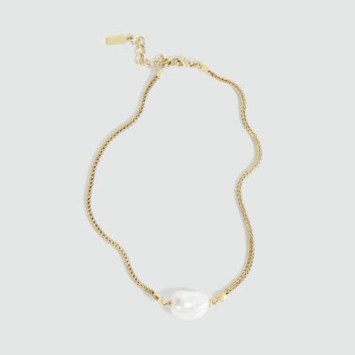 Aje Sienna Necklace — GOLD/PEARL - Image 1
