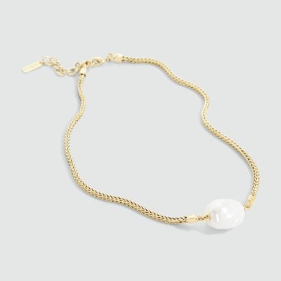 Aje Sienna Necklace — GOLD/PEARL - Image 2