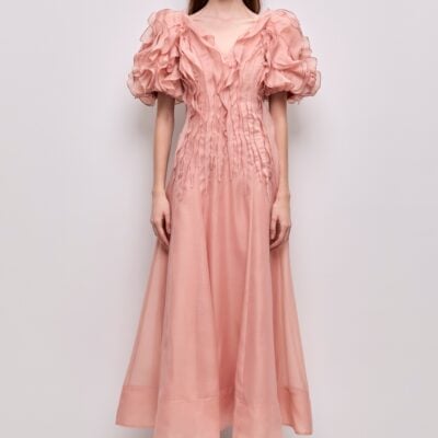 Aje Seraphina Midi Dress — STONE ROSE - Image 1