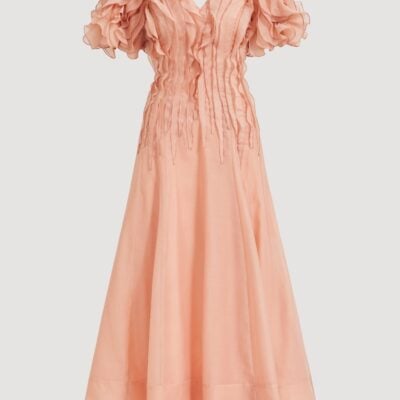 Aje Seraphina Midi Dress — STONE ROSE - Image 2