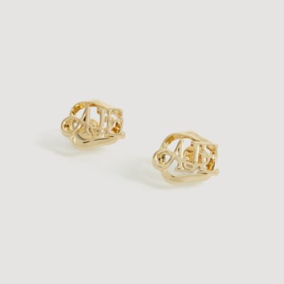 Aje Selby Logo Stud — GOLD - Image 1