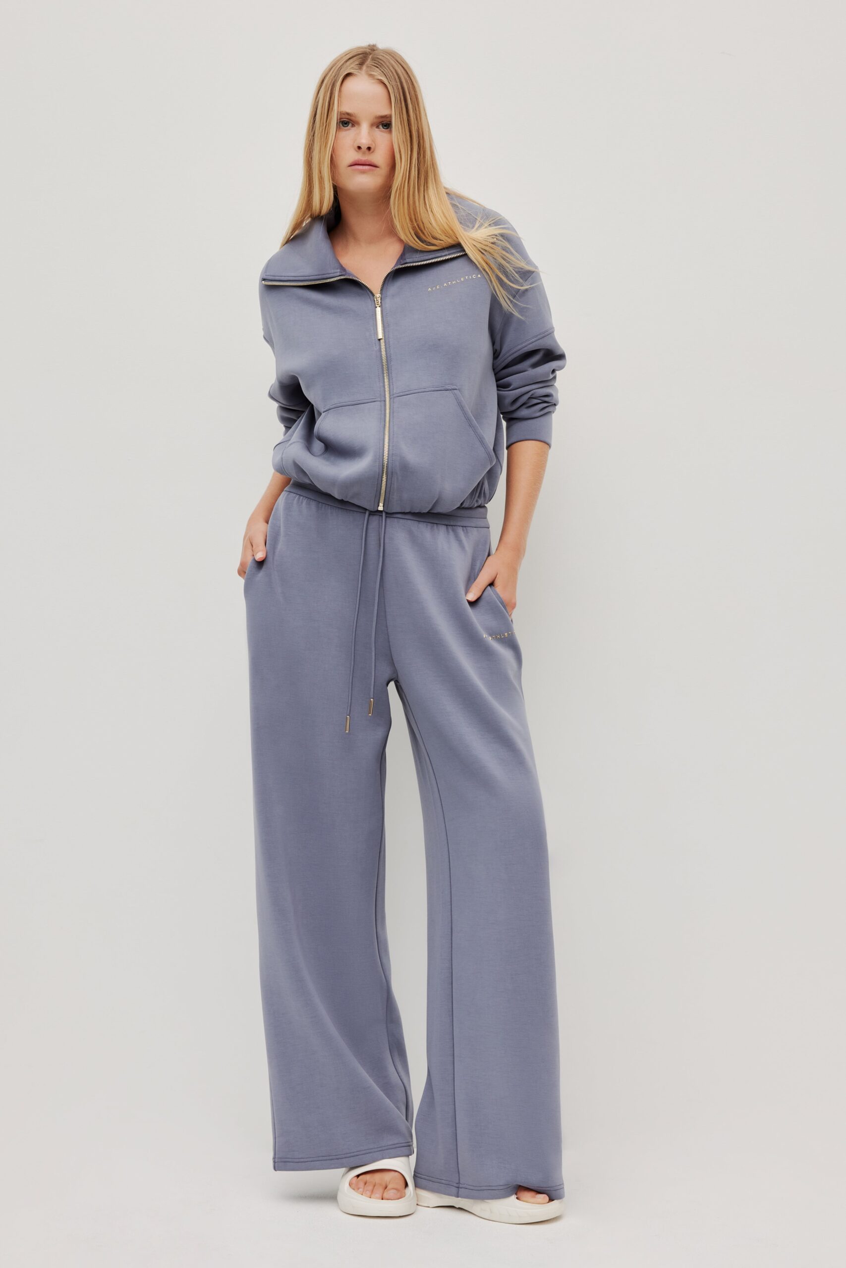 Aje Scuba Track Pant — SLATE - Image 1