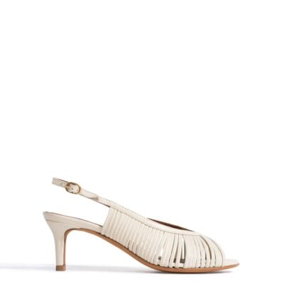 Anonymous Copenhagen Zenia 55 Shiny lamb White sand — 35 - Image 1