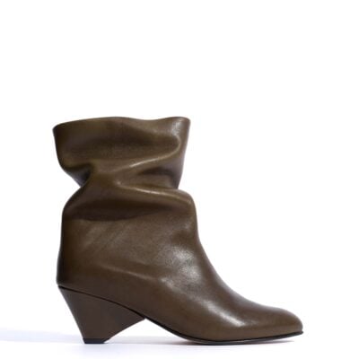 Anonymous Copenhagen Vully 50 triangle Vegetal soft calf Forrest green — 35 - Image 1