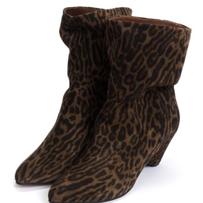 Anonymous Copenhagen Vully 50 triangle Calf suede print Jaguar — 35 - Image 2