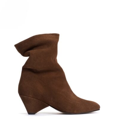 Anonymous Copenhagen Vully 50 triangle Calf suede Coconut brown — 35 - Image 1
