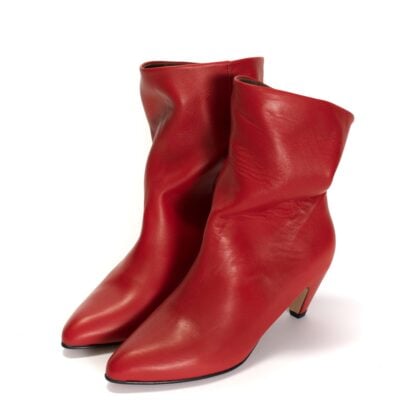 Anonymous Copenhagen Vully 50 stiletto Soft calf Ruby red — 35 - Image 2