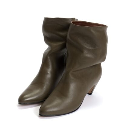 Anonymous Copenhagen Vully 50 stiletto Soft calf Olive green — 35 - Image 2