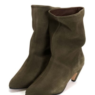 Anonymous Copenhagen Vully 50 stiletto Calf suede Moss green — 35 - Image 2