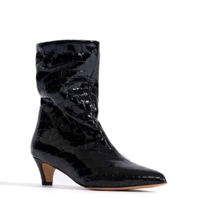 Anonymous Copenhagen Vully 40 Polished croco calf Black — 35 - Image 2