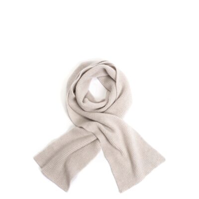 Anonymous Copenhagen Vinni scarf 100% cashmere Ivory - Image 1