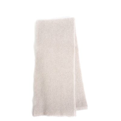 Anonymous Copenhagen Vinni scarf 100% cashmere Ivory - Image 2