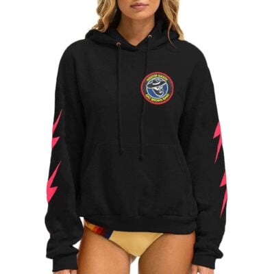 Aviator Nation ZAC BROWN BAND 2025 RELAXED PULLOVER HOODIE - BLACK — XS - Image 1