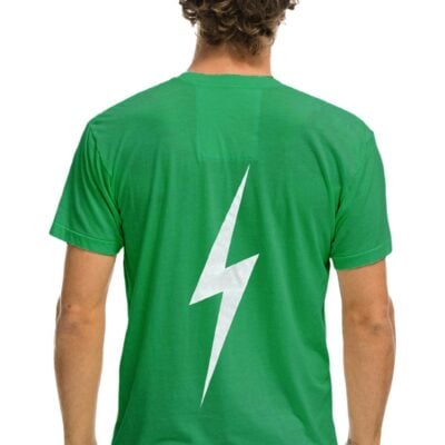 Aviator Nation WINDY CITY SMOKEOUT 2025 CREW TEE SHIRT - KELLY GREEN — XS - Image 2