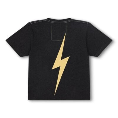 Aviator Nation VANDERBILT BOLT BOYFRIEND TEE - BLACK — XS - Image 2
