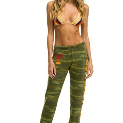 Aviator Nation UNIVERSITY OF TEXAS WOMENS SWEATPANTS - CAMO — XS - Image 2