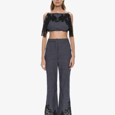 Christopher Esber Maya Embroidered Handkerchief Trouser — 4 - Image 1