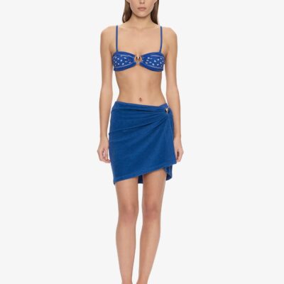 Christopher Esber Looped Back Ruched Orbit Mini Skirt — 4 - Image 1