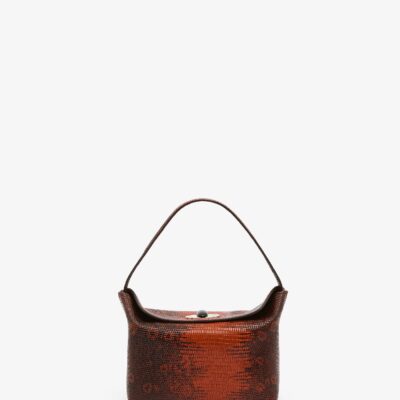 Christopher Esber Turnlock Lizard Mini Bag - Image 1