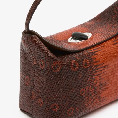 Christopher Esber Turnlock Lizard Mini Bag - Image 2