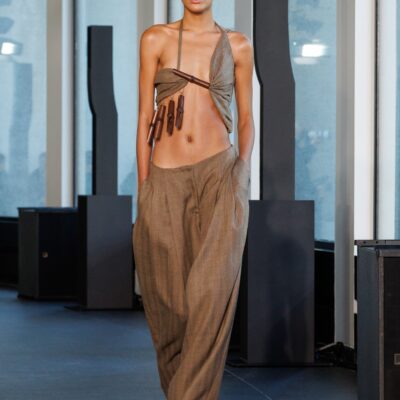 Christopher Esber Chime Herringbone Top — 4 - Image 1