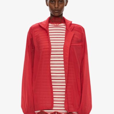 Christopher Esber Dannie Lucent Mottled Sheer Bomber — 4 - Image 2