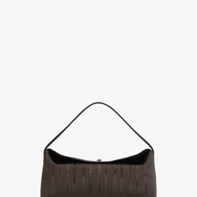 Christopher Esber Doba Quartz Turnlock Moire Shoulder Bag - Image 1