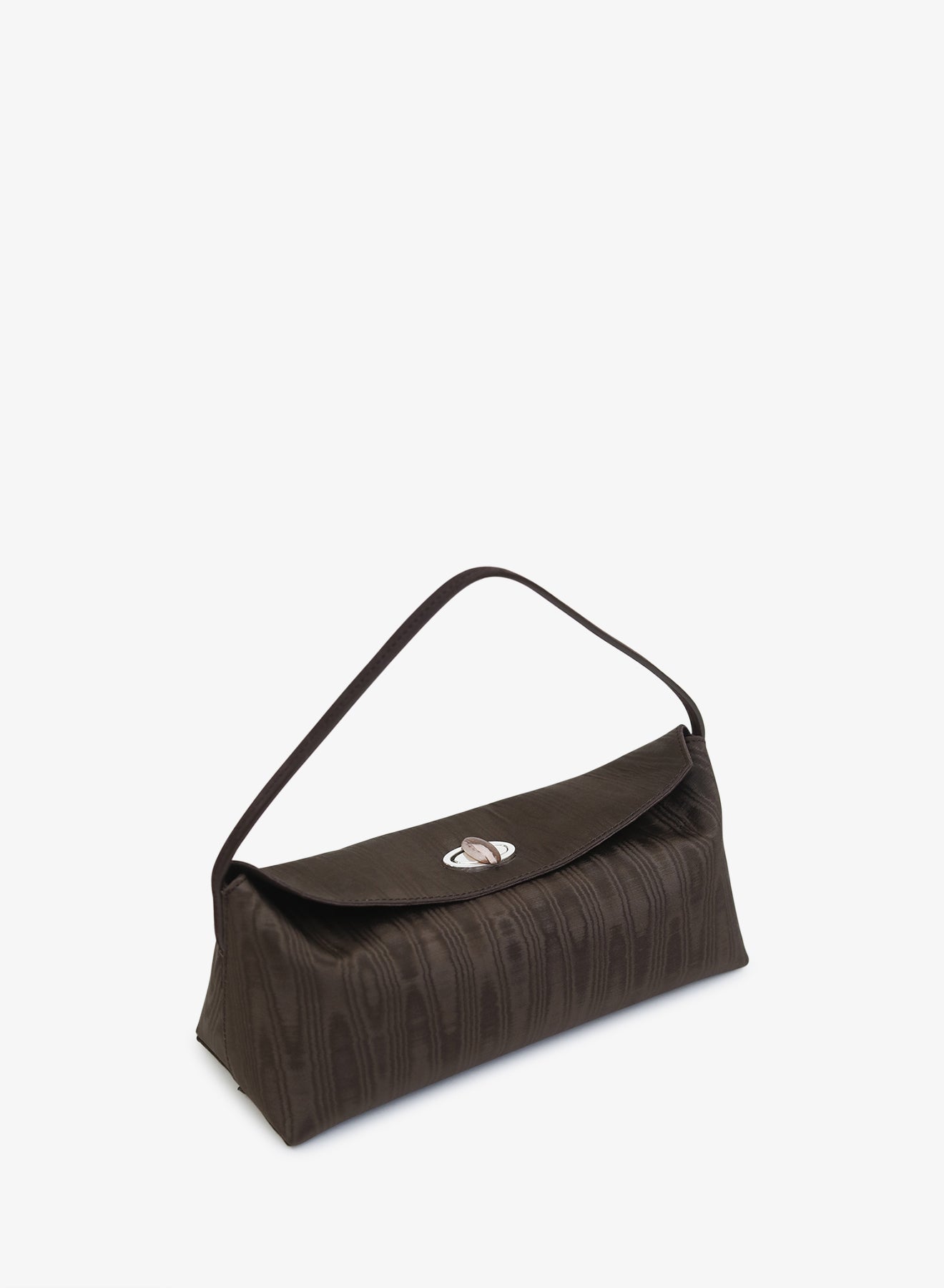 Christopher Esber Doba Quartz Turnlock Moire Shoulder Bag - Image 2