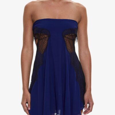 Christopher Esber Aira Strapless Lace Mini Dress — 4 - Image 2