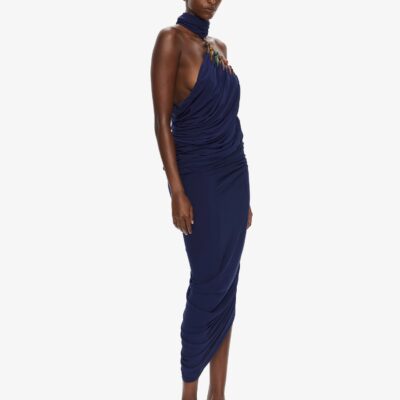 Christopher Esber Tropique Droplet Halter Dress — 4 - Image 2