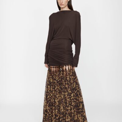 Christopher Esber Tortoiseshell Droplet Jersey Gown — 4 - Image 1