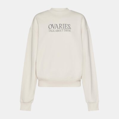 Camilla and Marc Unisex Ovarian Cancer Crew — cream - Image 1