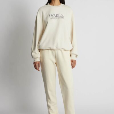 Camilla and Marc Unisex Ovarian Cancer Crew — cream - Image 2