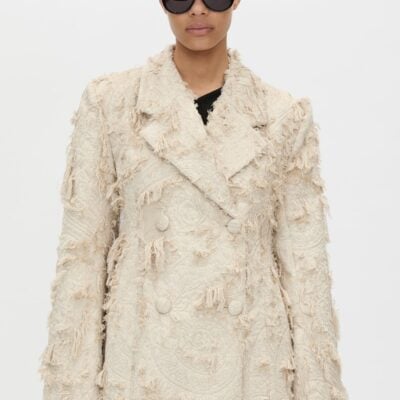 Camilla and Marc Tundra Double Breasted Coat — stone - Image 2