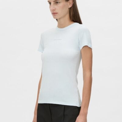 Camilla and Marc Suvero Slim Fit Logo Tee — ice blue - Image 2