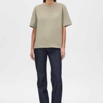 Camilla and Marc Sonora Flocking Tee — clay - Image 1