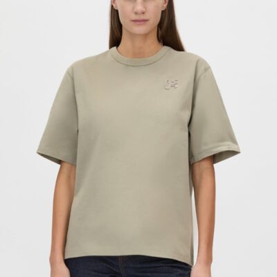 Camilla and Marc Sonora Flocking Tee — clay - Image 2