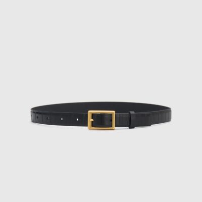 Camilla and Marc Sonny Eel Belt — black - Image 1