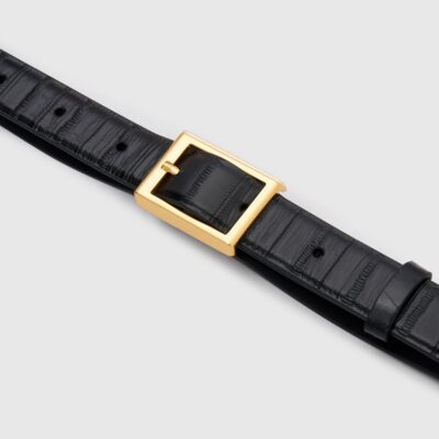 Camilla and Marc Sonny Eel Belt — black - Image 2